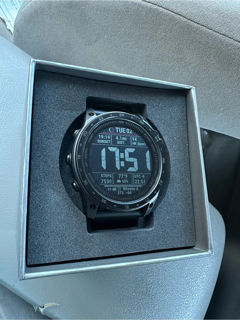 Garmin Tactix 7 Tactical GPS Watch - Black